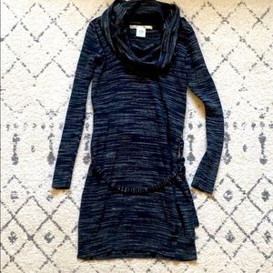 MAX STUDIO // Belted Sweater Dress